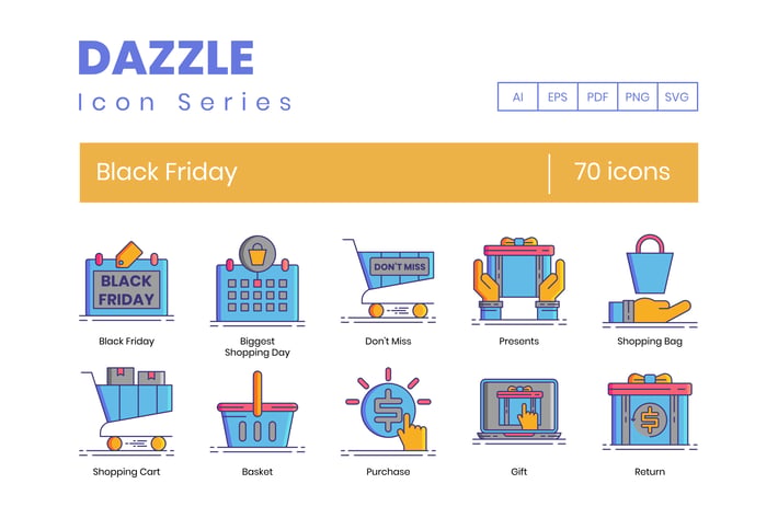 Black Friday Icons