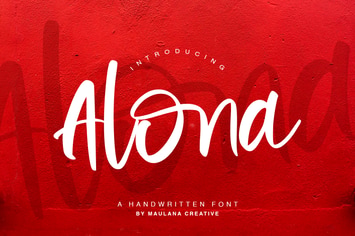 Alona - Handwritten Font