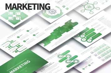Marketing - PowerPoint Infographics Slides