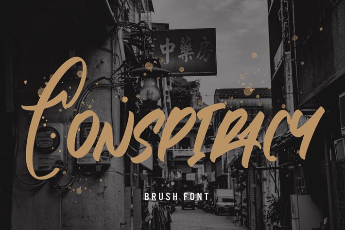 Conspiracy - Brush Font