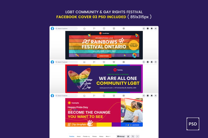 LGBTCommunity Facebook Cover