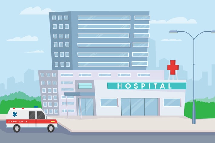 Hospital - Illustration Background