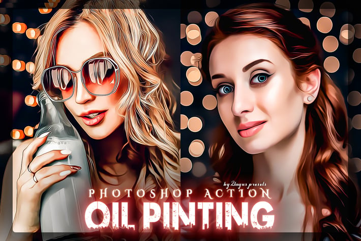 Oil Painting Photoshop Action