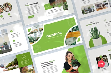 Garden & Landscaping PowerPoint Template