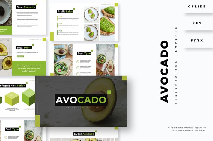 Avocado - Presentation Template