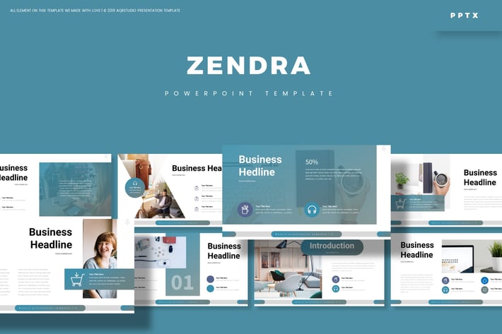 Zendra - Powerpoint Template