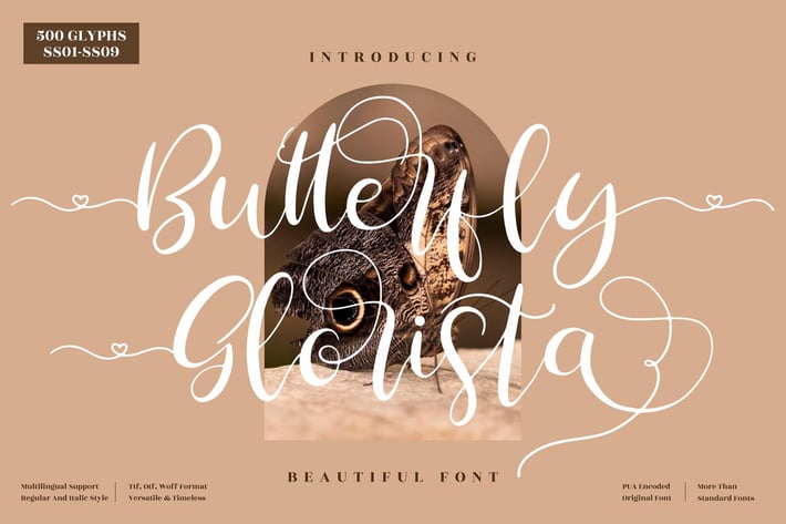 Butterfly Glorista Script