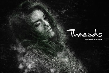 Threads CS4+ Photoshop Action