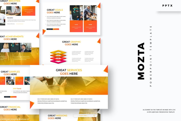 Mozta - Powerpoint Template