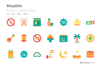 Muslim Color Icon
