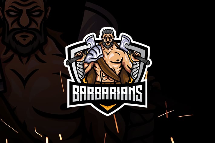 Barbarian Esports - Mascot & Esport Logo