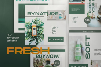 FRESH HEALTH - Instagram Social Media + Stories 