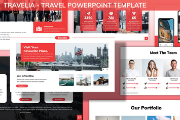 Travelia - Travel Powerpoint Template