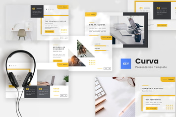 Creative Company Profile Keynote Template