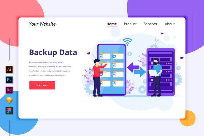 File Management Illustration