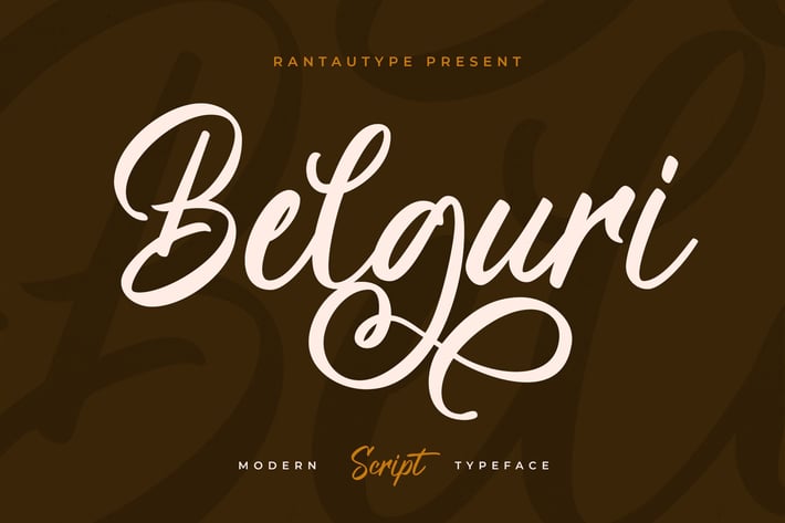 Belguri Script Font