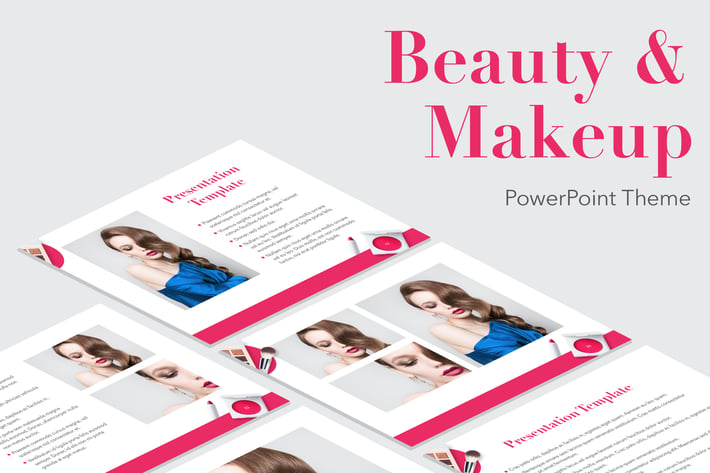 Beauty & Makeup PowerPoint Theme