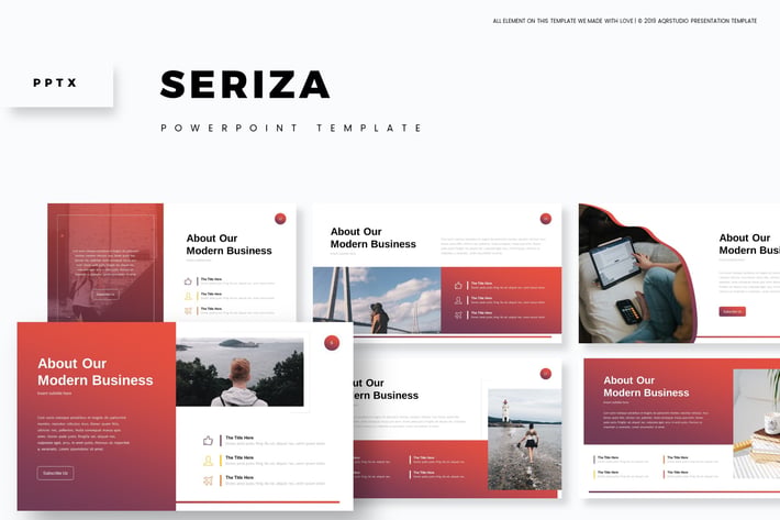 Seriza - Powerpoint Template