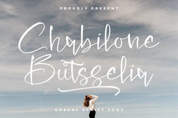 Chabilone Butsselia Casual Script Font 