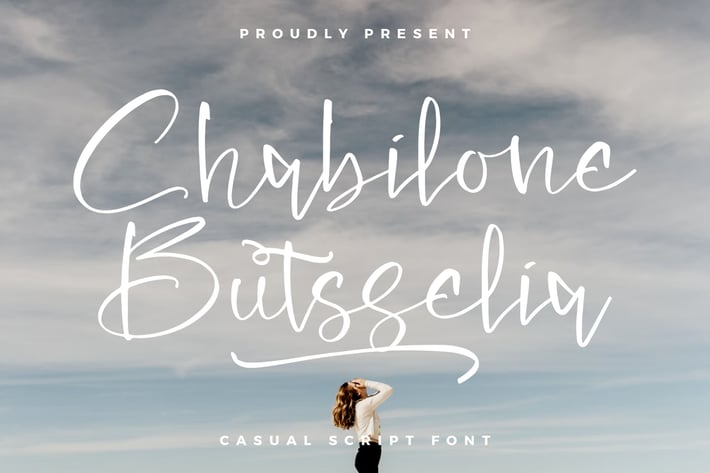 Chabilone Butsselia Casual Script Font 