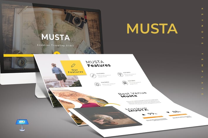 Musta - Keynote Template