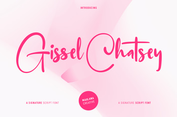 Gissel Chatsey Script Font