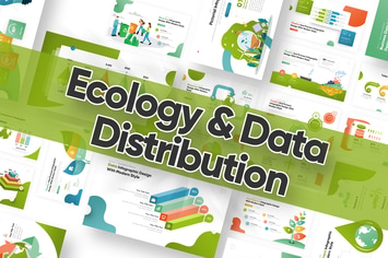 Ecology & Data Distribution Powerpoint Template