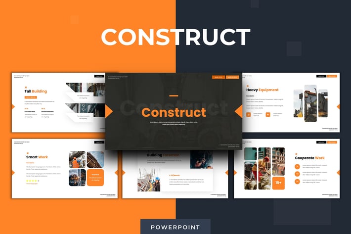 Construct - Powerpoint Template