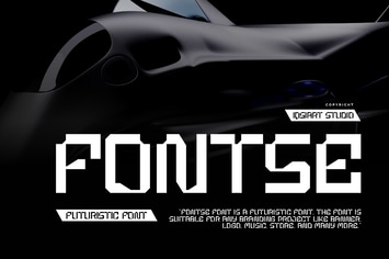 Fontse - Futuristic Font