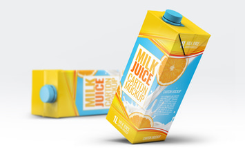 Milk or Juice Carton Mock-Up v.1
