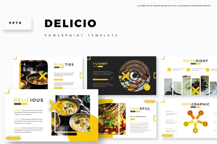 Delicio - Powerpoint Template