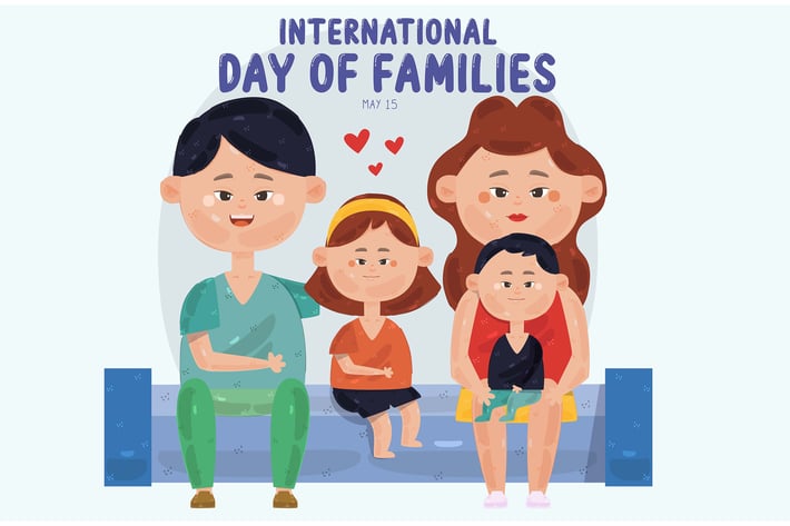 International Day of Families Illustration