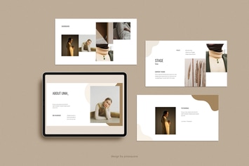 UNIA - Media/Press Kit Powerpoint Template