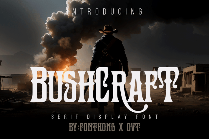 Bushcraft - A Serif Display Font