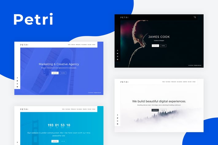 Petri - Creative Coming Soon Template