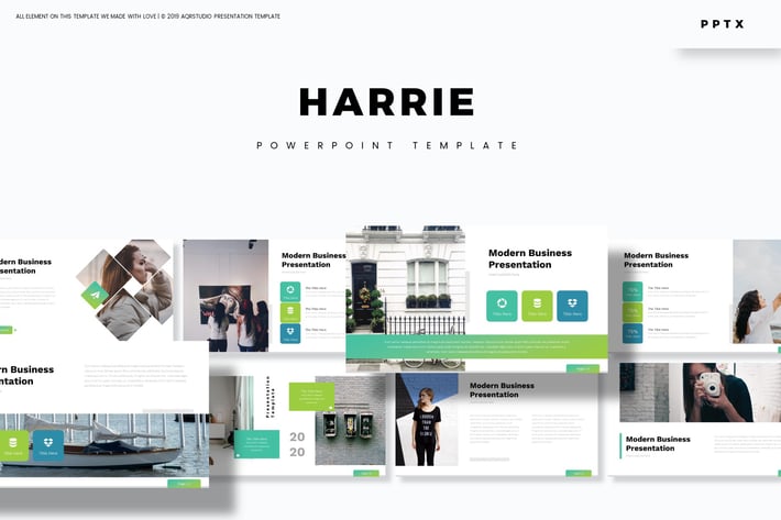 Harrie - Powerpoint Template