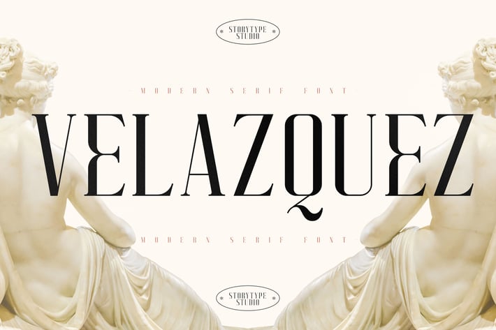 Velazquez Modern Serif Font