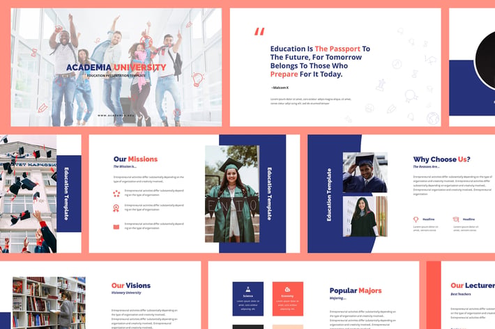 Academia Education Powerpoint Template