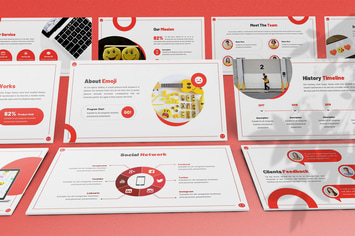 Emoji - Creative Keynote Template
