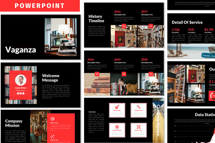 Vaganza - Business Powerpoint Template