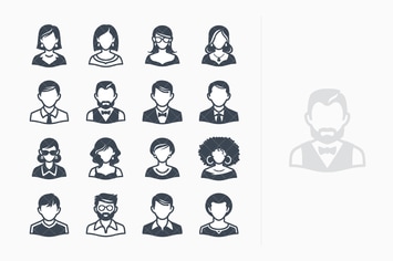 Avatars Icons - Set 2