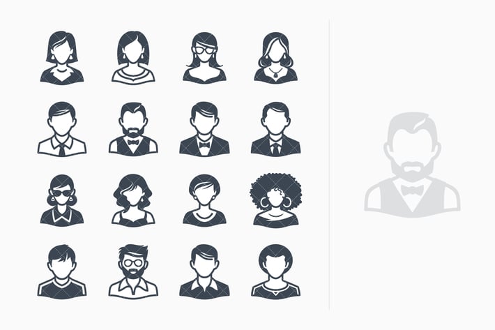 Avatars Icons - Set 2