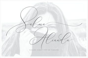 Salma Alianda - Elegant Font Script