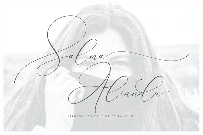 Salma Alianda - Elegant Font Script