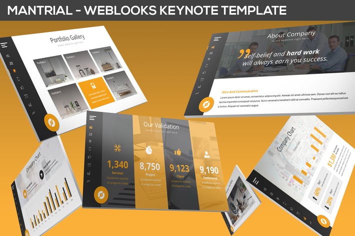 Mantrial - Weblooks Keynote Template