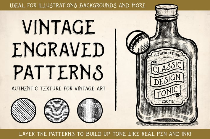 Vintage Engraved Patterns
