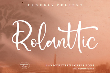 Rolanttic Handwritten Script Font