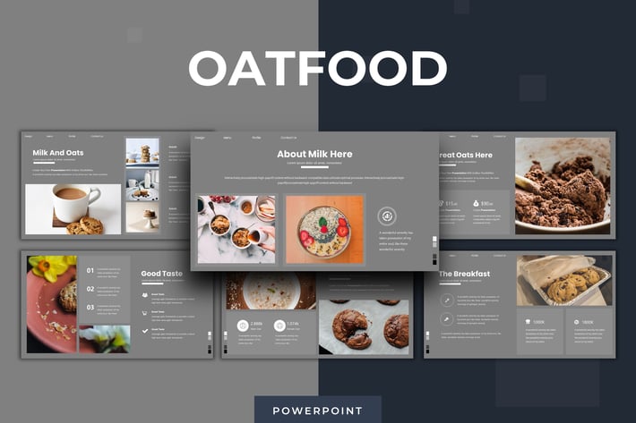 Oatfood - Powerpoint Template