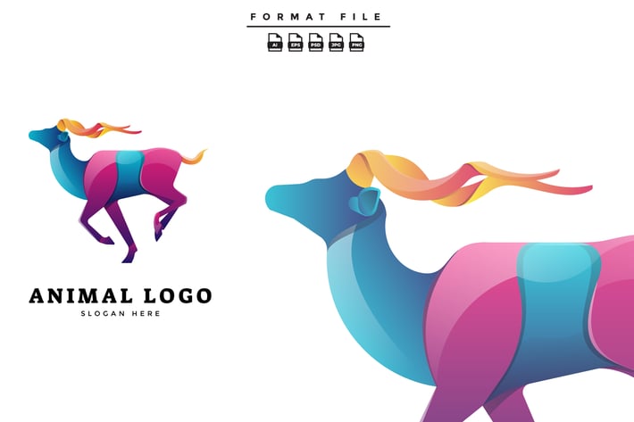 Antelope Logo Template
