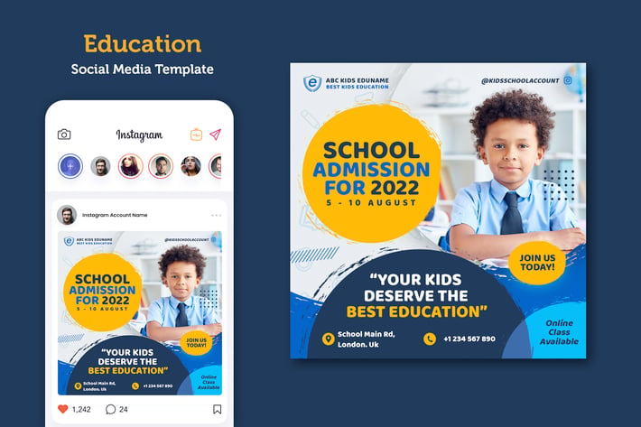 Education Social Media Template